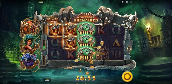 Monsters Unchained Slot Online