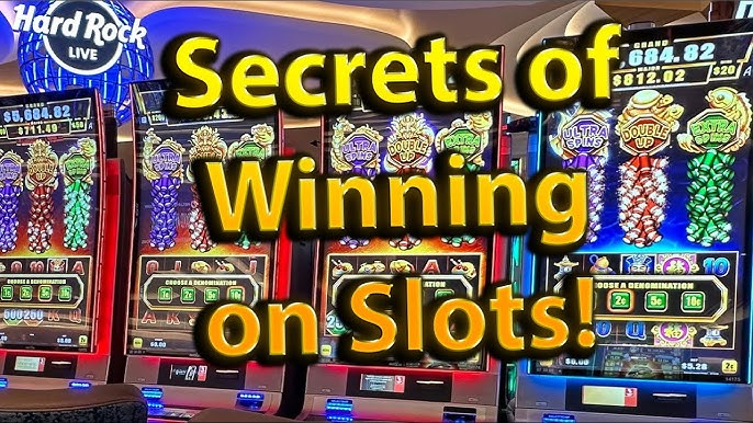 secrets to winning on slot machines